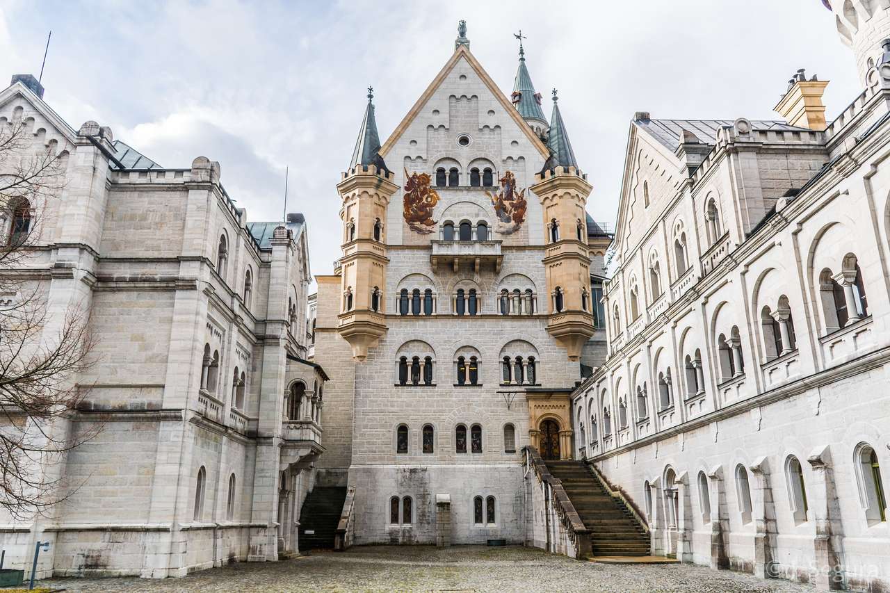 Neuschwanstein kastély - NÉMETORSZÁG kirakós online