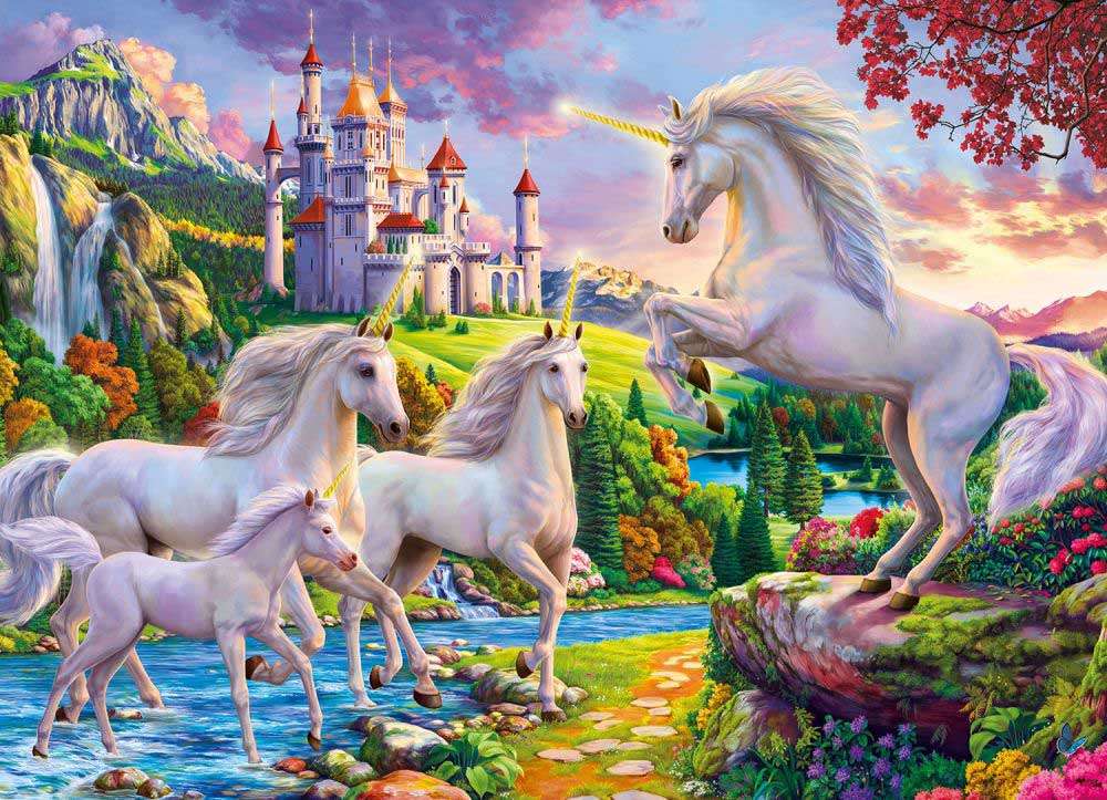 Unicorns jigsaw puzzle online