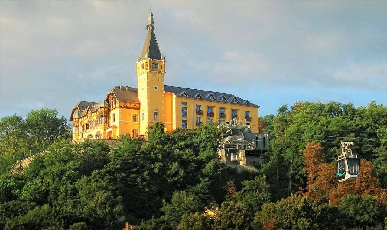 Hotel Vetruse Usti nad Labem Csehország online puzzle