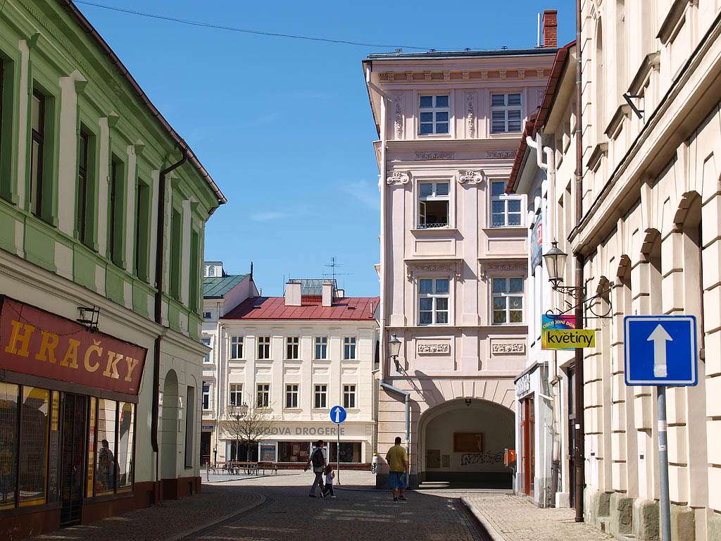 Град Frydek Mistek в Чехия онлайн пъзел