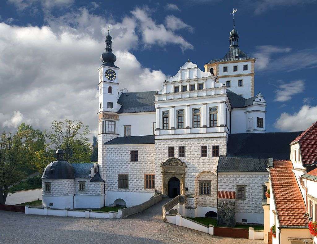 Pardubice slott i Tjeckien Pussel online