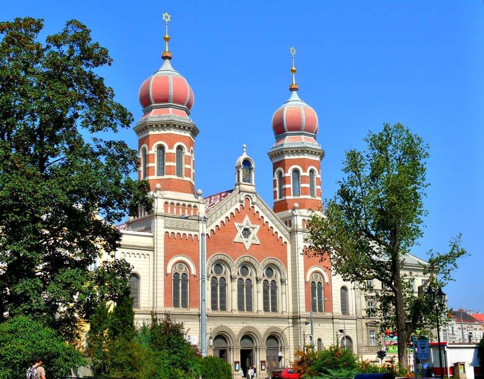 Synagogue de Pilsen République tchèque puzzle en ligne