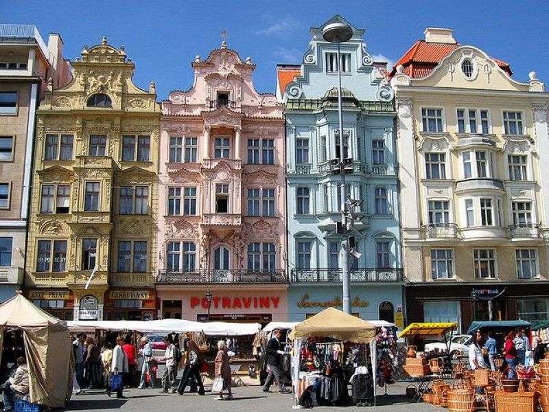 Cidade de Pilsen na República Tcheca puzzle online
