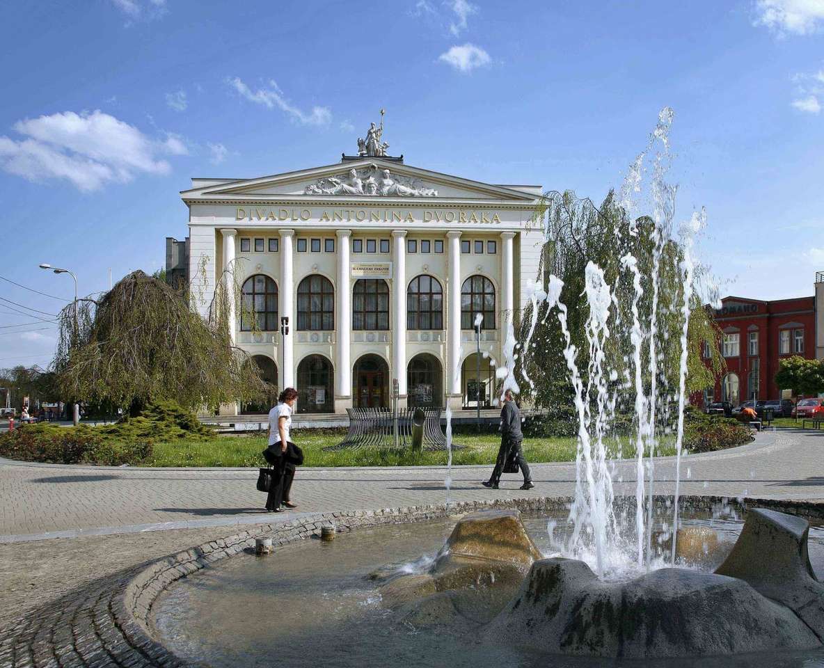 Teatro Ostrava República Checa rompecabezas en línea