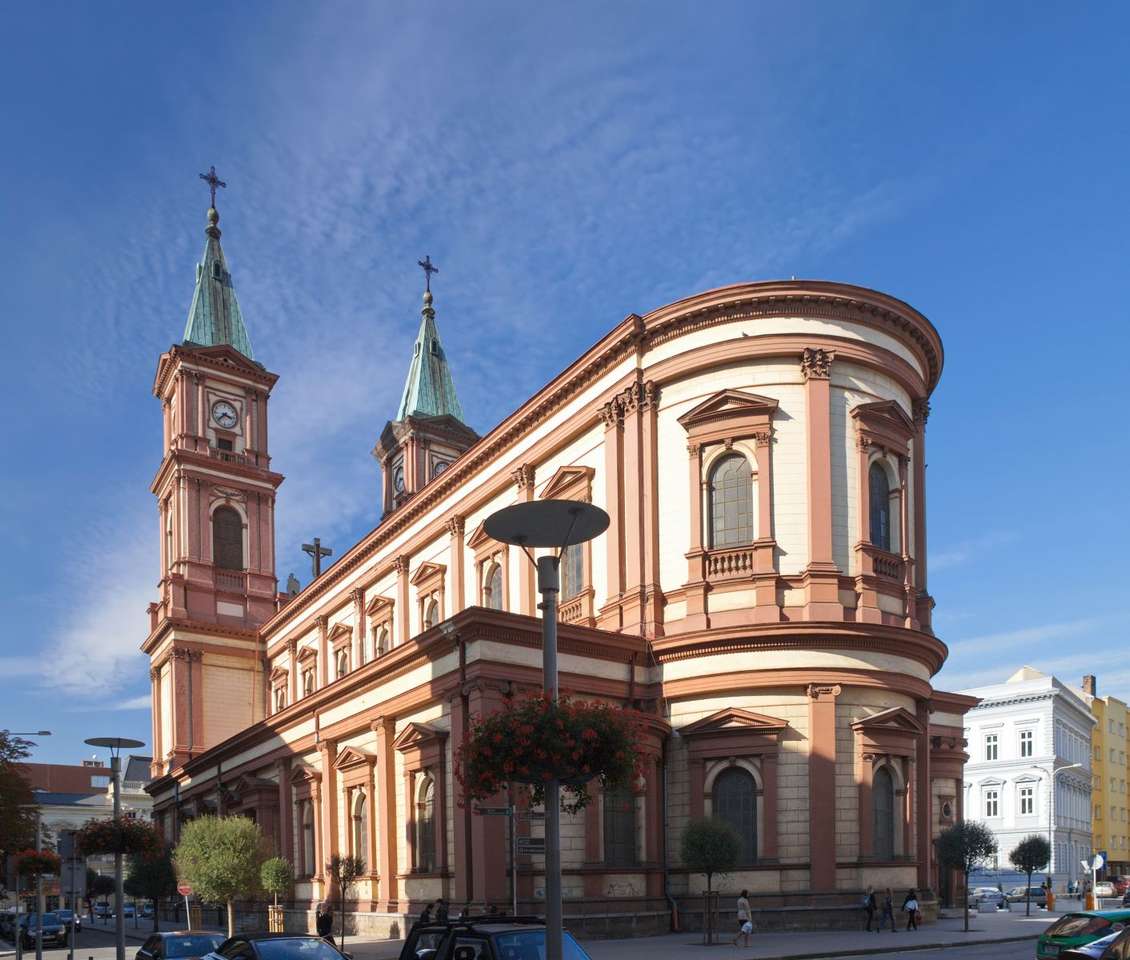 オストラバ大聖堂チェコ共和国 ジグソーパズルオンライン