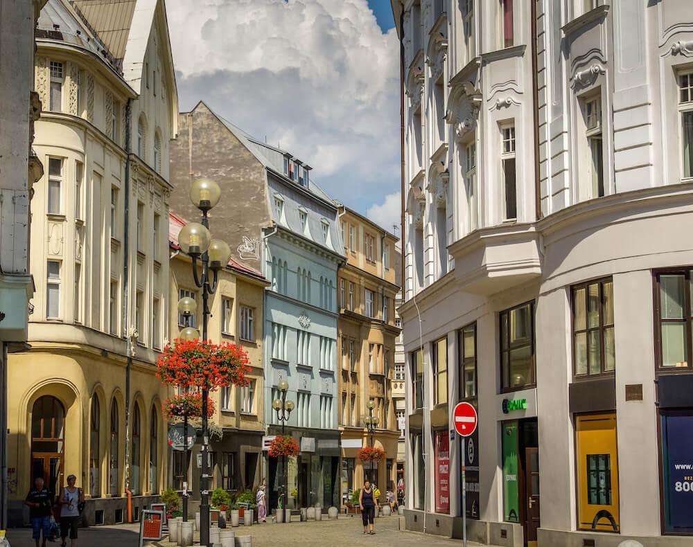 Город Острава в Чехии пазл онлайн