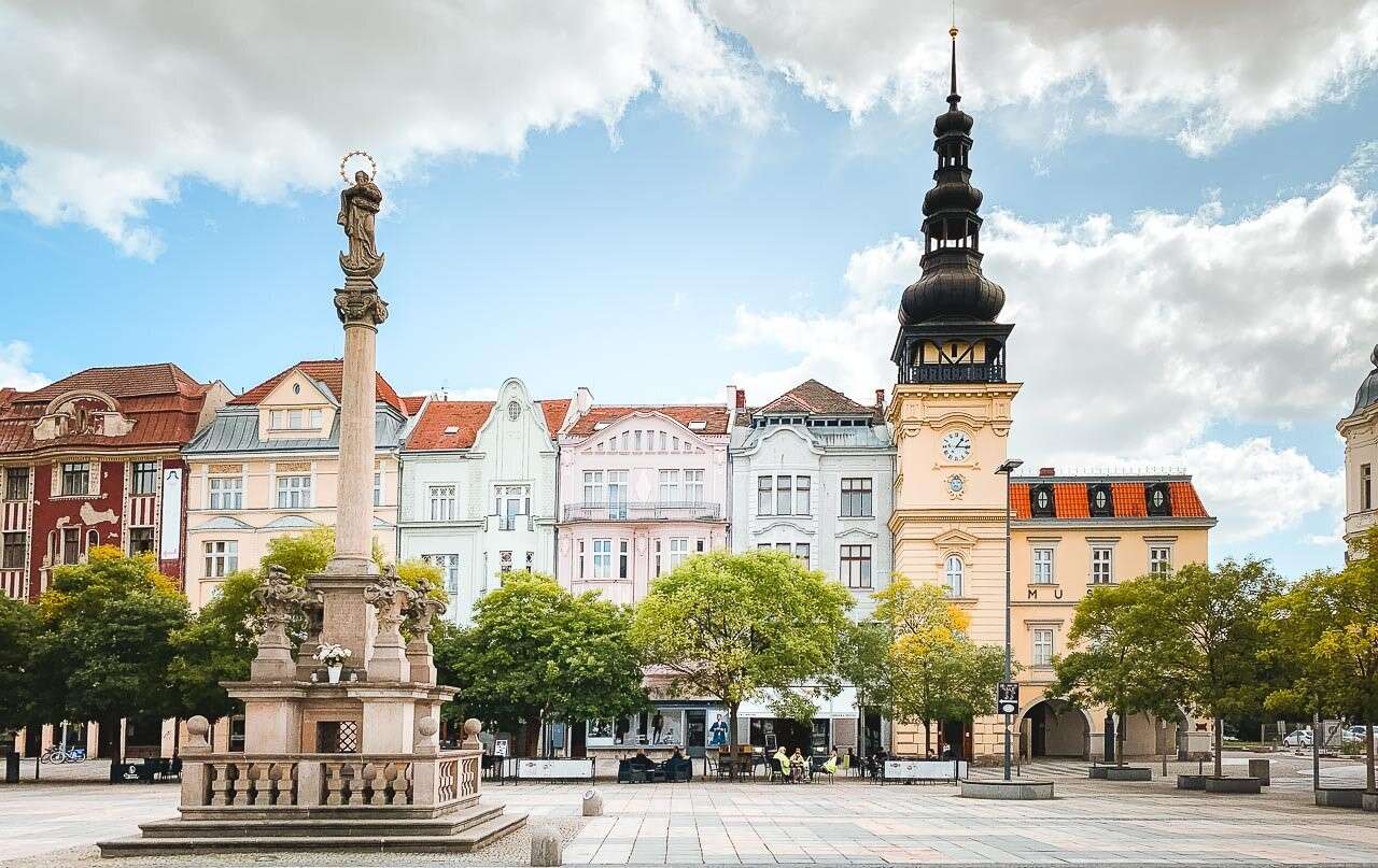 Місто Острава в Чехії онлайн пазл