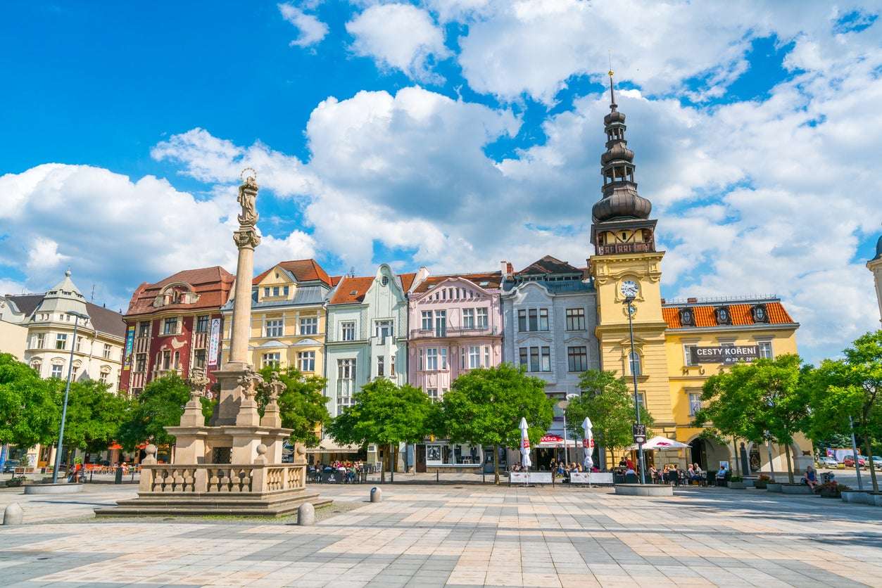 Città di Ostrava in Repubblica Ceca puzzle online