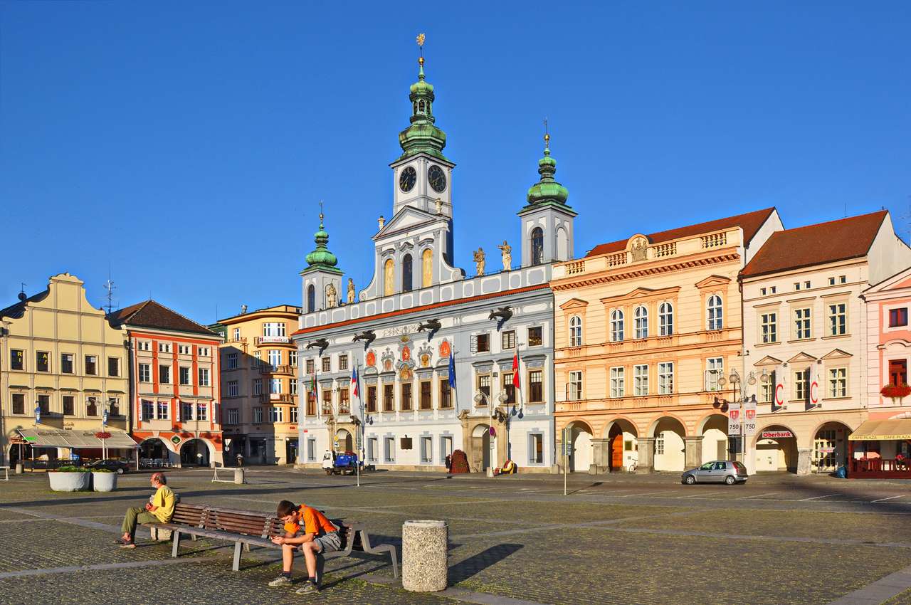 Budweis in Tschechei Online-Puzzle
