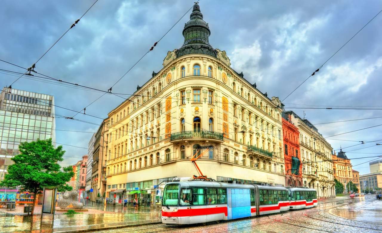Город Брно в Чехии пазл онлайн