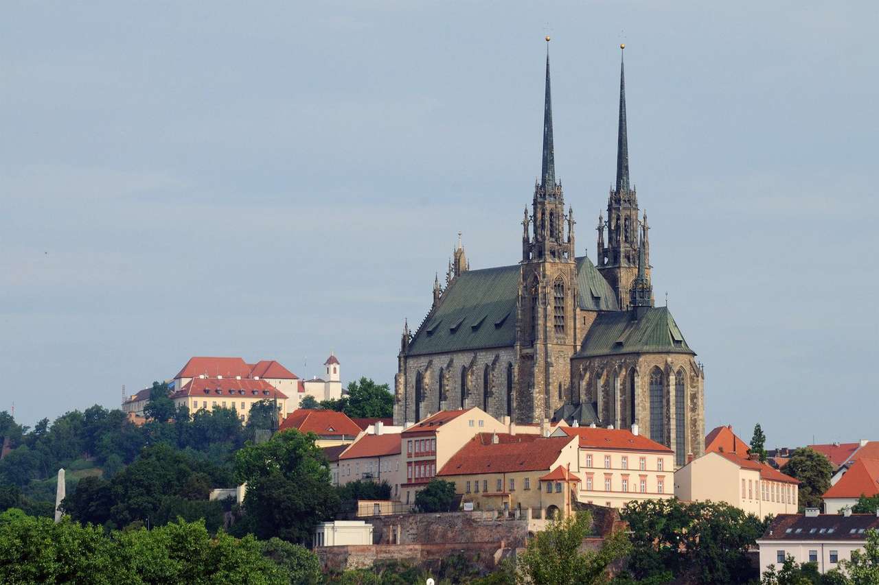 Місто Брно в Чехії онлайн пазл