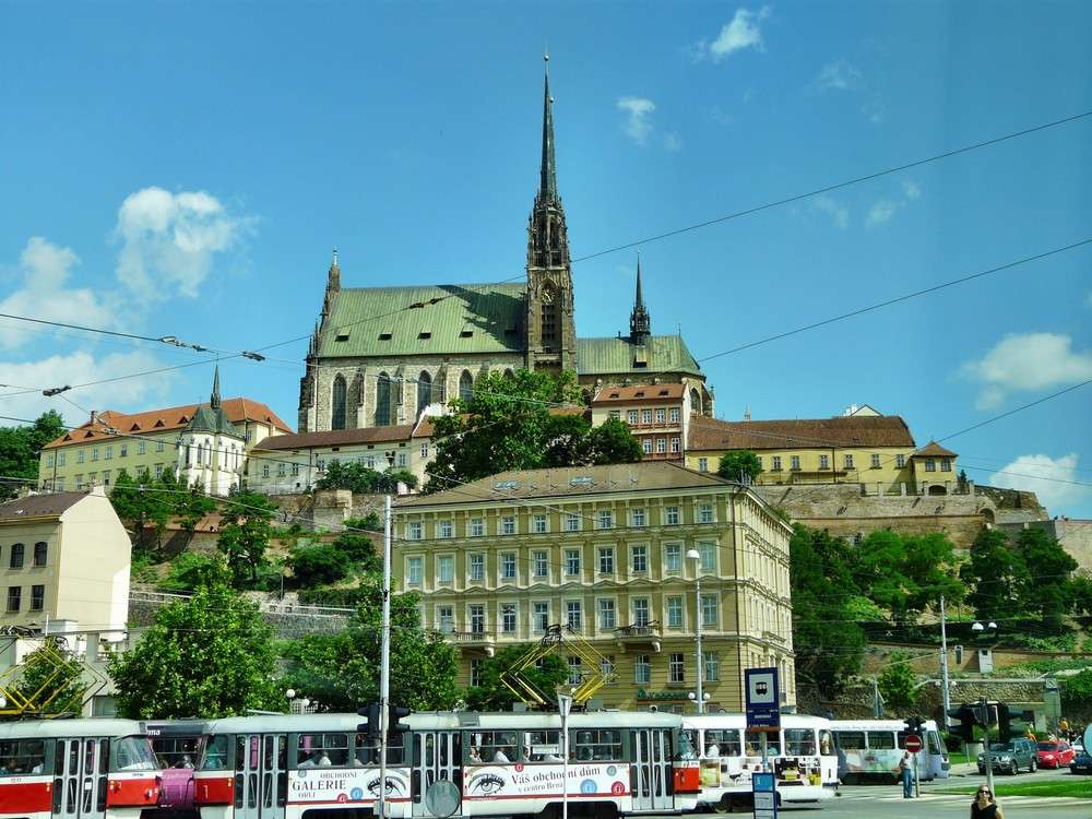 Місто Брно в Чехії пазл онлайн