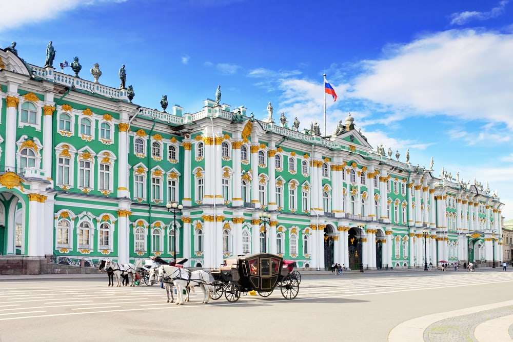 St. Petersburg pussel på nätet