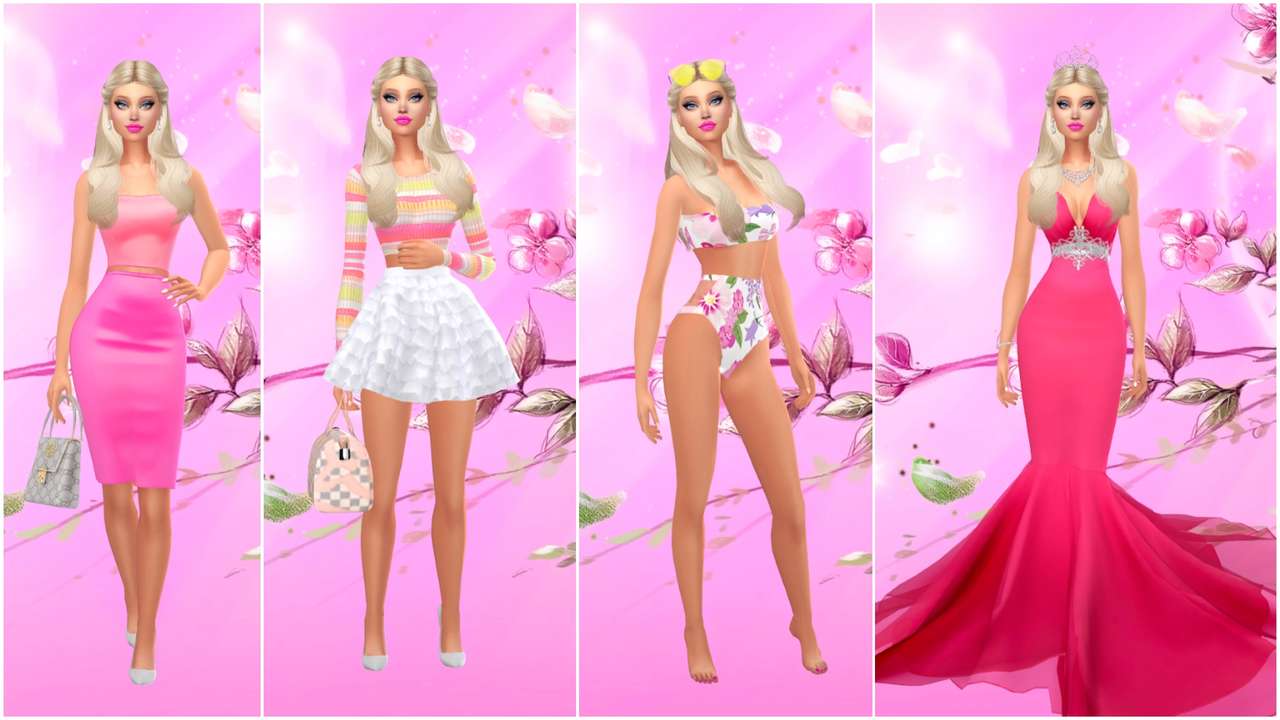 Barbie in the world of fashion online puzzle
