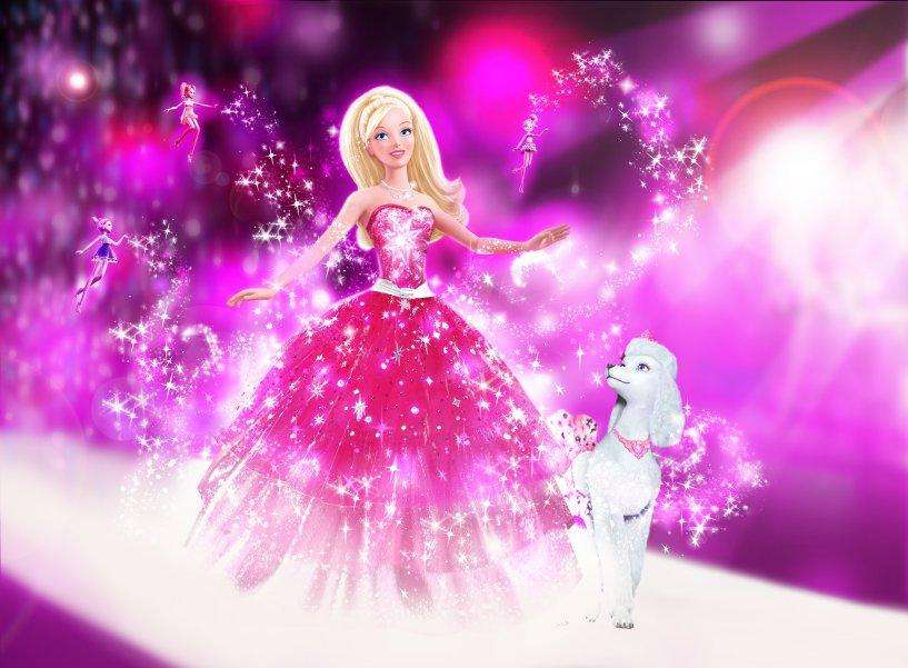 Barbie ve světě módy skládačky online