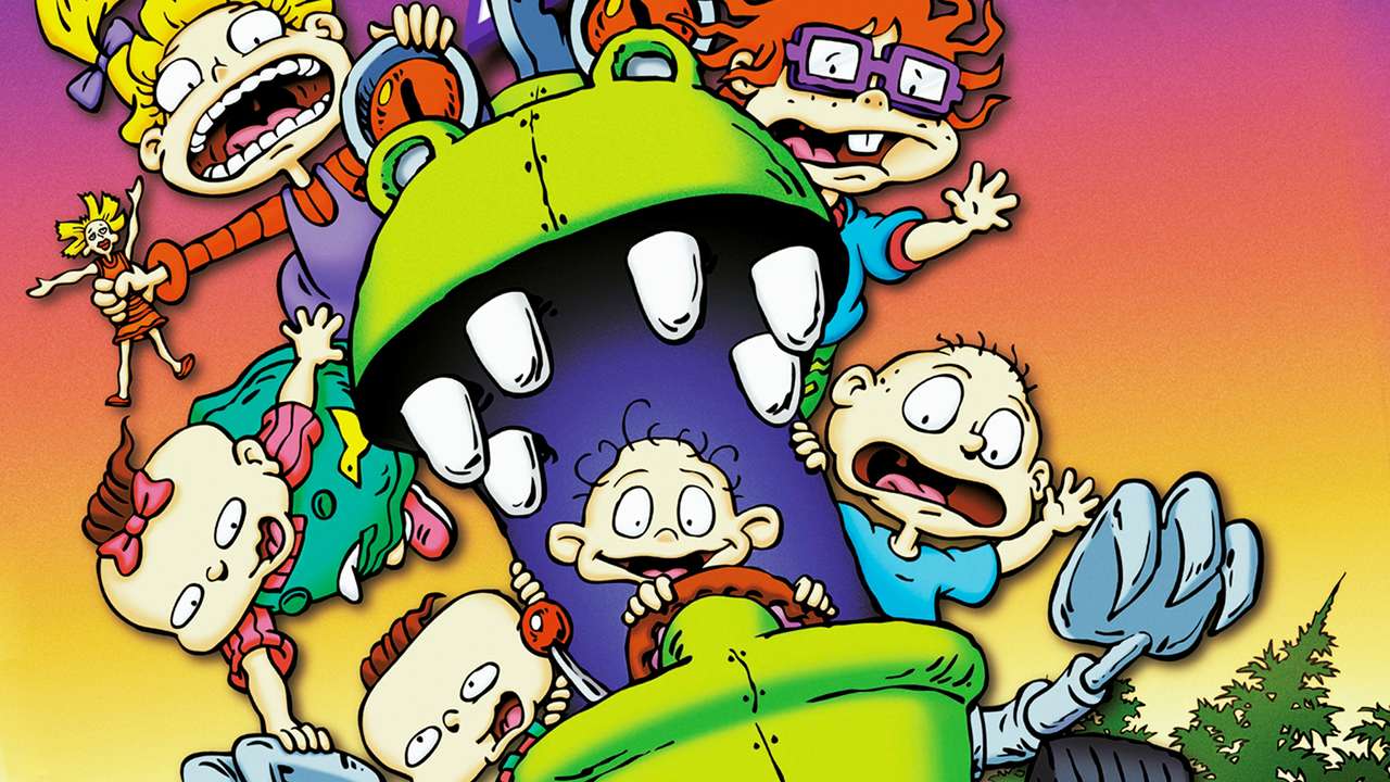 Rugrats in macchina puzzle online