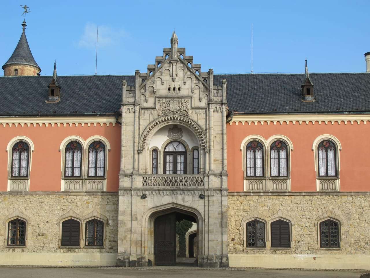 Κάστρο Sychrov Τσεχία παζλ online