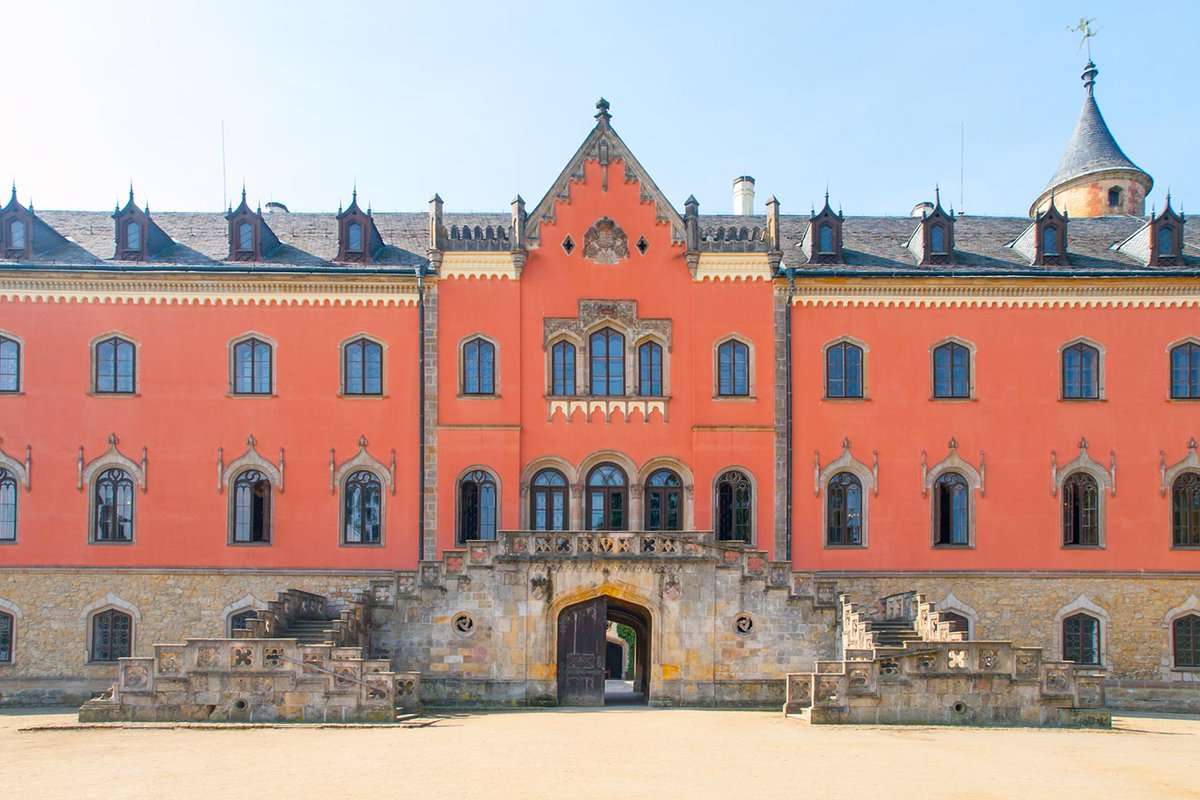 Sychrov Castle Tsjechië online puzzel