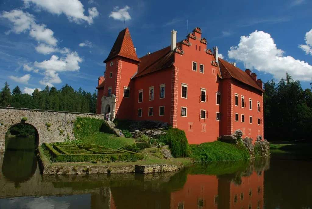 Castelo no sul da Boêmia, República Tcheca quebra-cabeças online