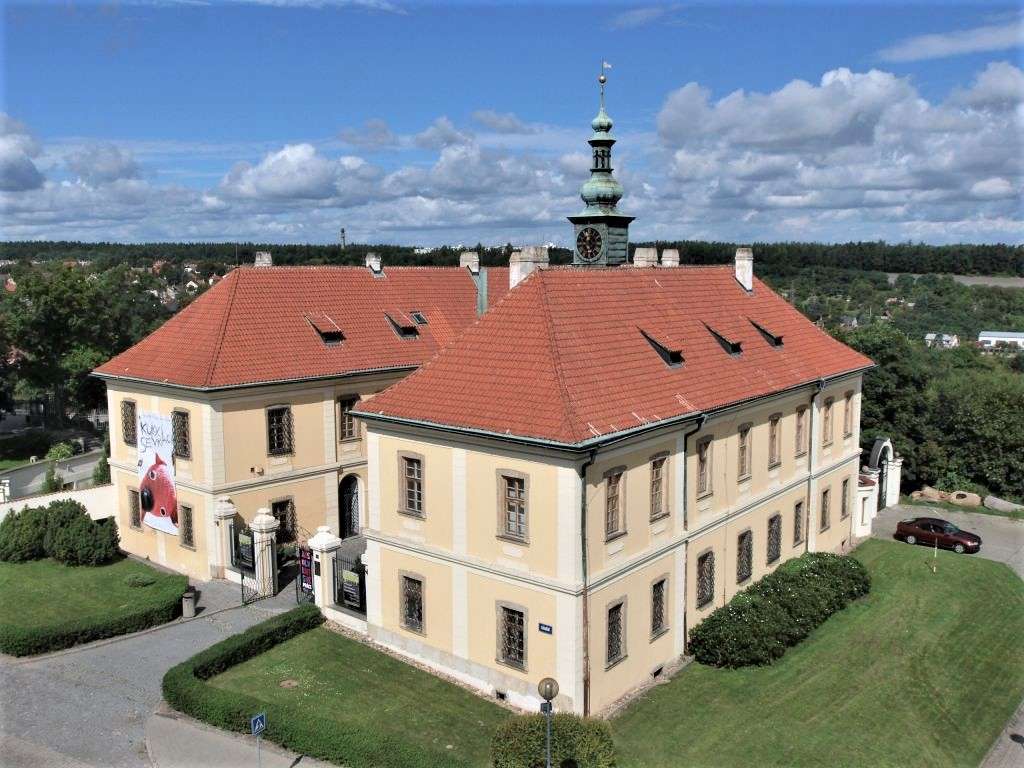 Замъкът Кладно Чехия онлайн пъзел