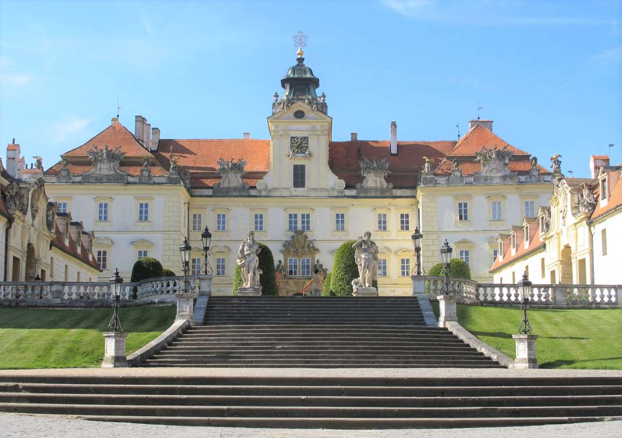 Lednice slott Valtice Tjeckien pussel på nätet