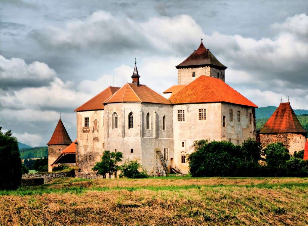 Замок Свихов Чехия онлайн-пазл