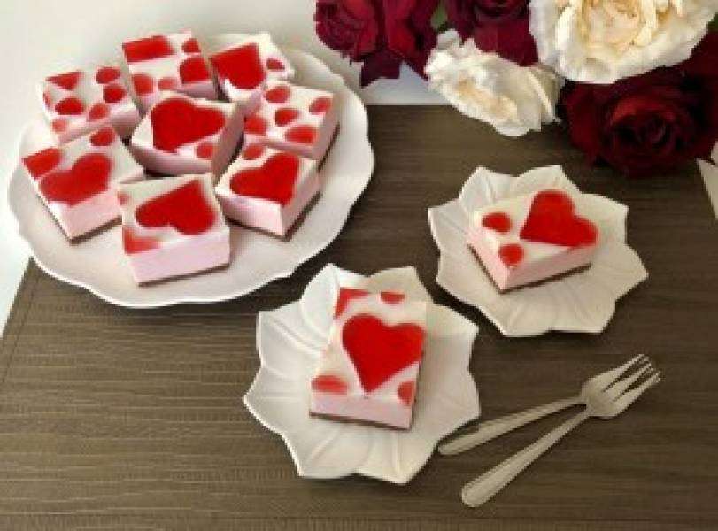 pastel de San Valentín rompecabezas en línea