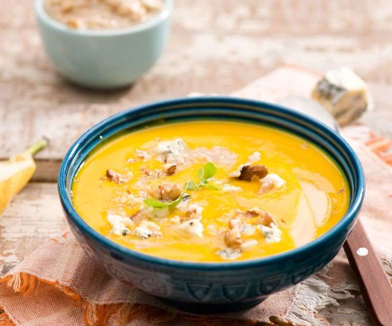 крем супа от тиква и моркови онлайн пъзел