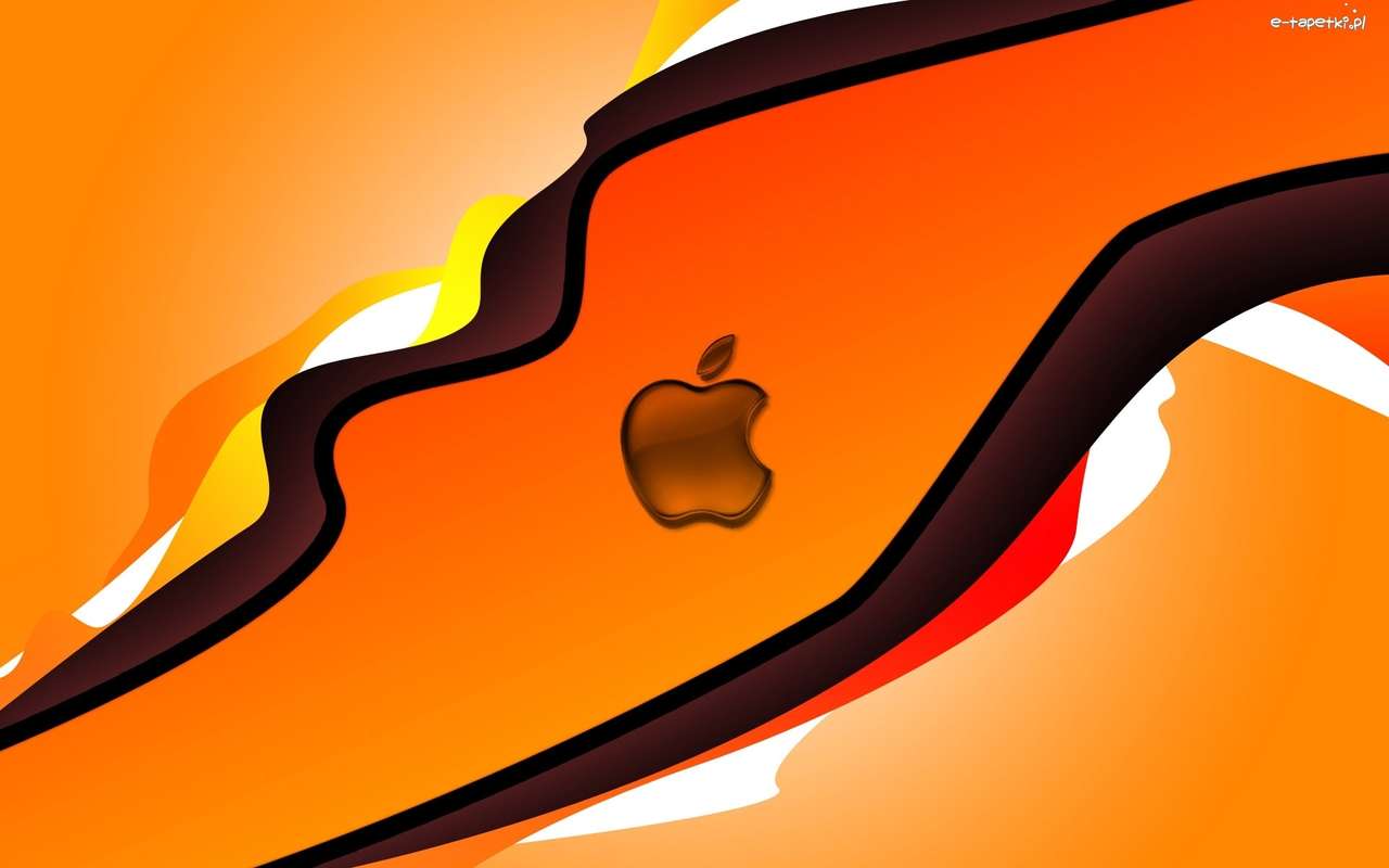 ябълка- лого онлайн пъзел