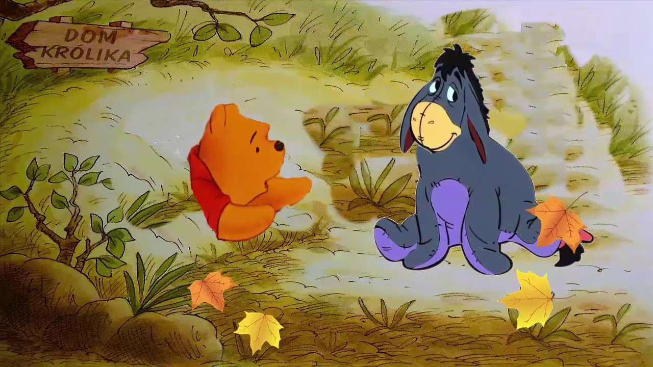 Winnie the Pooh and the honey tree jigsaw puzzle online