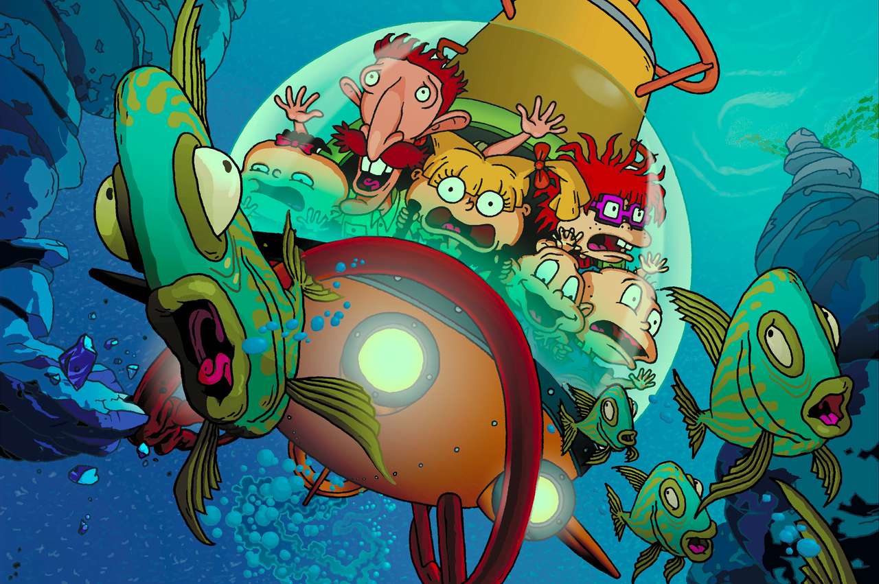 Rugrats in the submarine jigsaw puzzle online