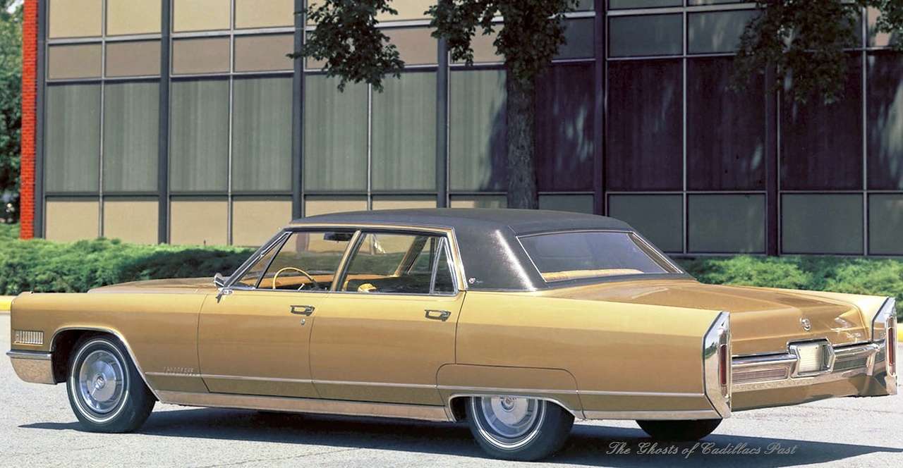 Cadillac Fleetwood Brougham uit 1966 online puzzel
