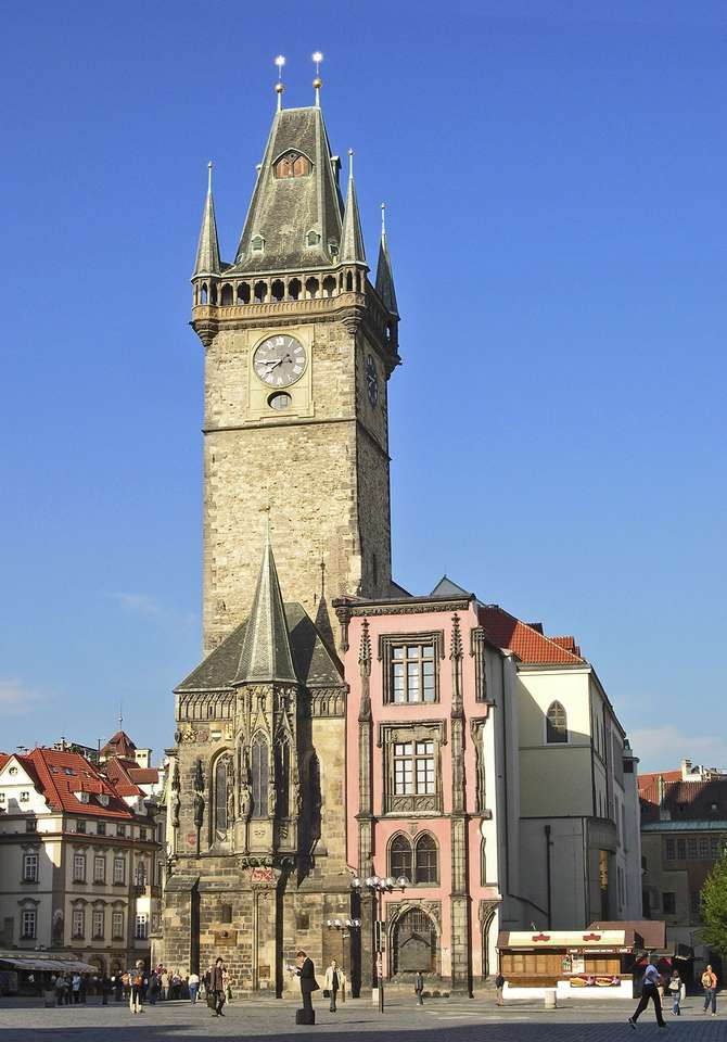 Praagse toren Tsjechië online puzzel