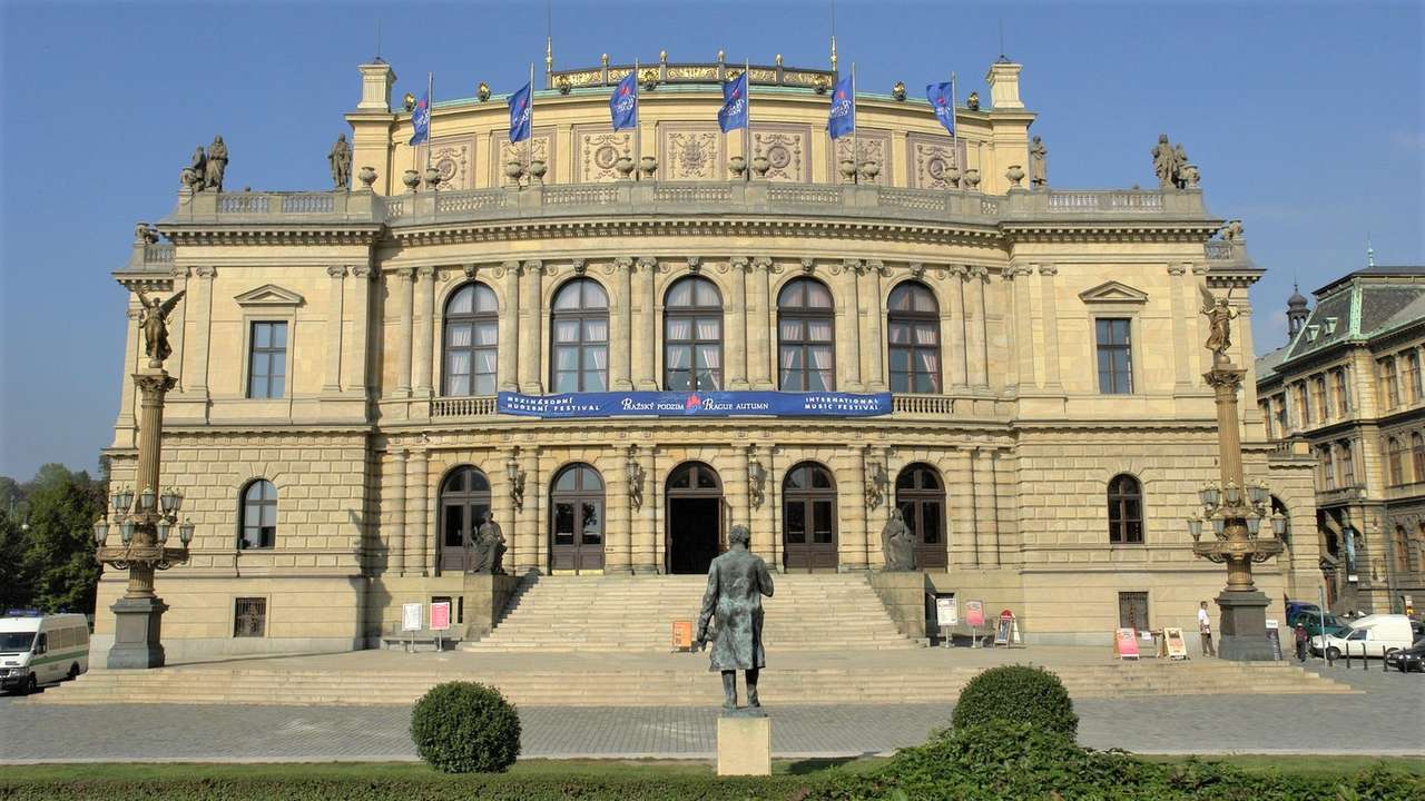 Prágai Zeneház Csehország kirakós online