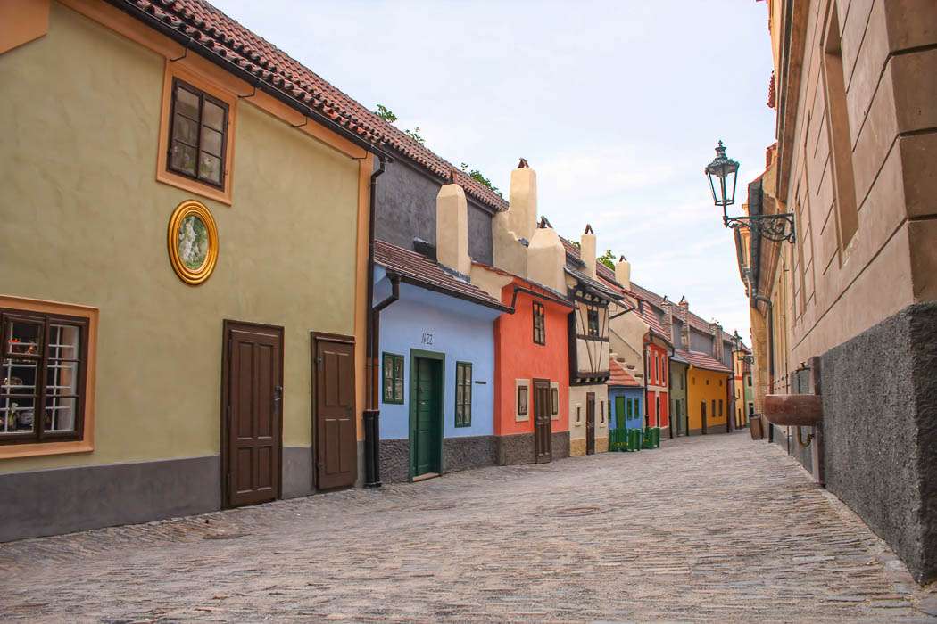 Prague Golden Lane Tsjechië legpuzzel online
