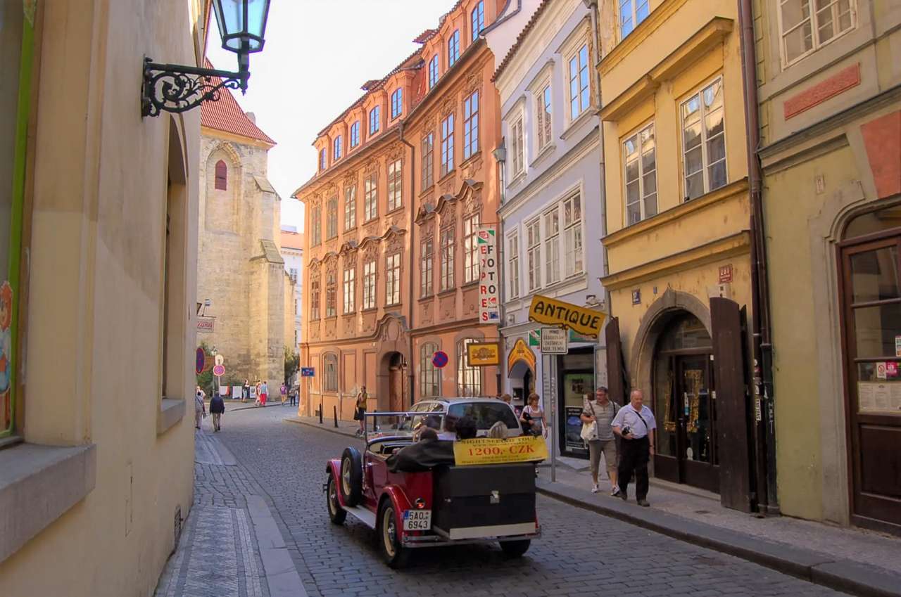 Прага в центъра на Чехия онлайн пъзел