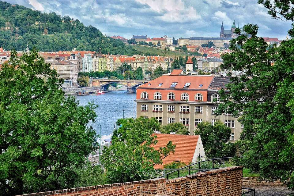 Prag Stadtansicht Tschechei Online-Puzzle