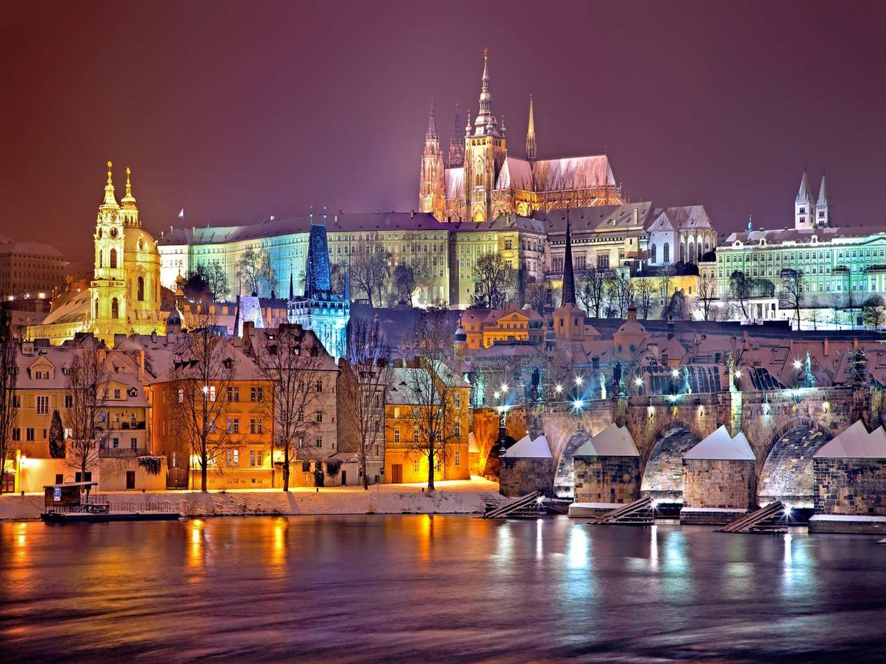 Prague cityscape Czech Republic jigsaw puzzle online