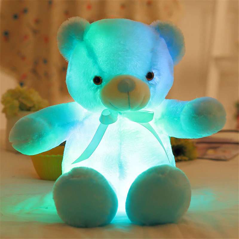 glowing teddy bear jigsaw puzzle online