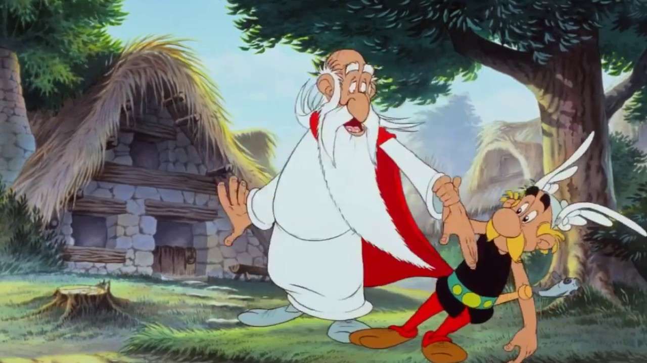 Asterix na Grã-Bretanha puzzle online
