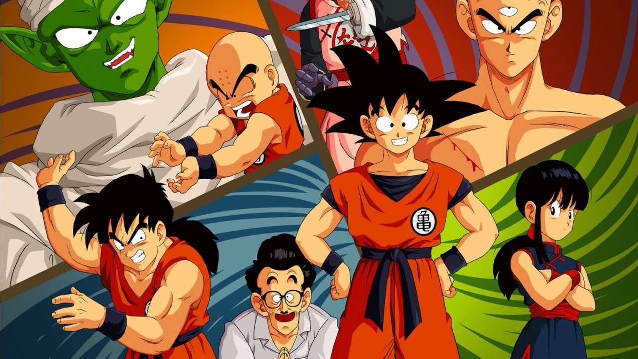 Dragon Ball various online puzzle