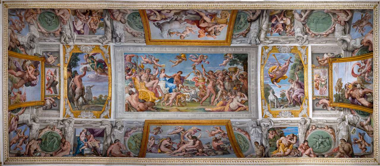 Triumful lui Bacchus și Ariadna.Galeria Farnesea jigsaw puzzle online