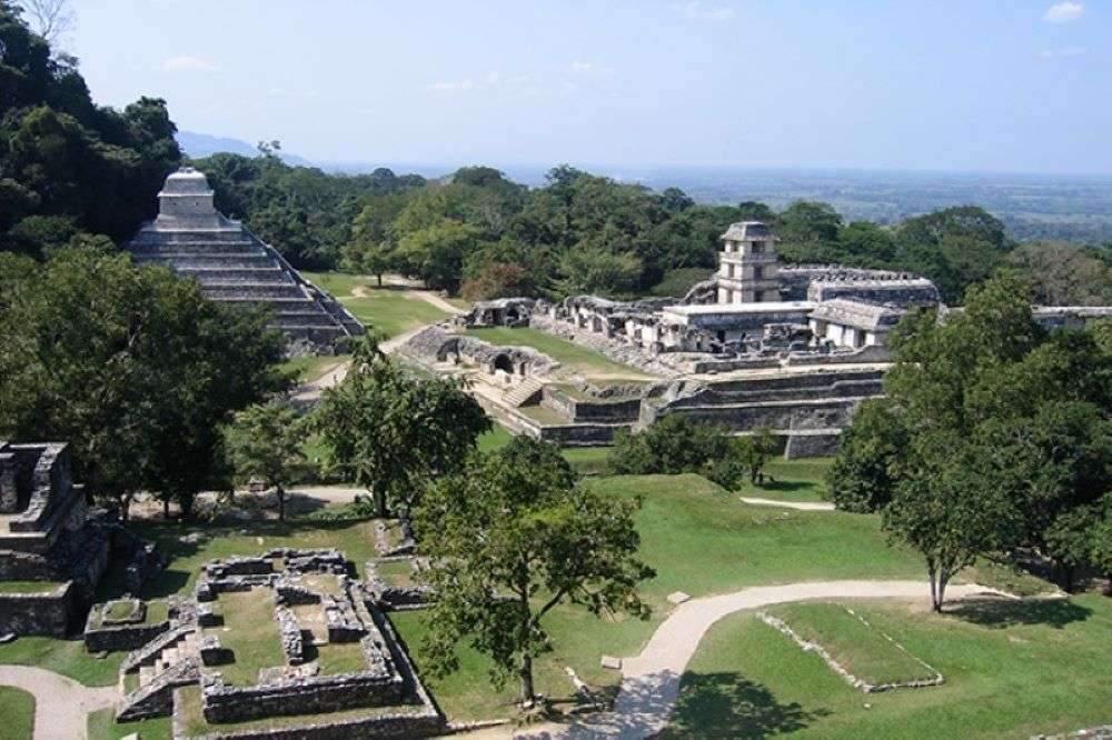 PALENQUE, cidade maia quebra-cabeças online