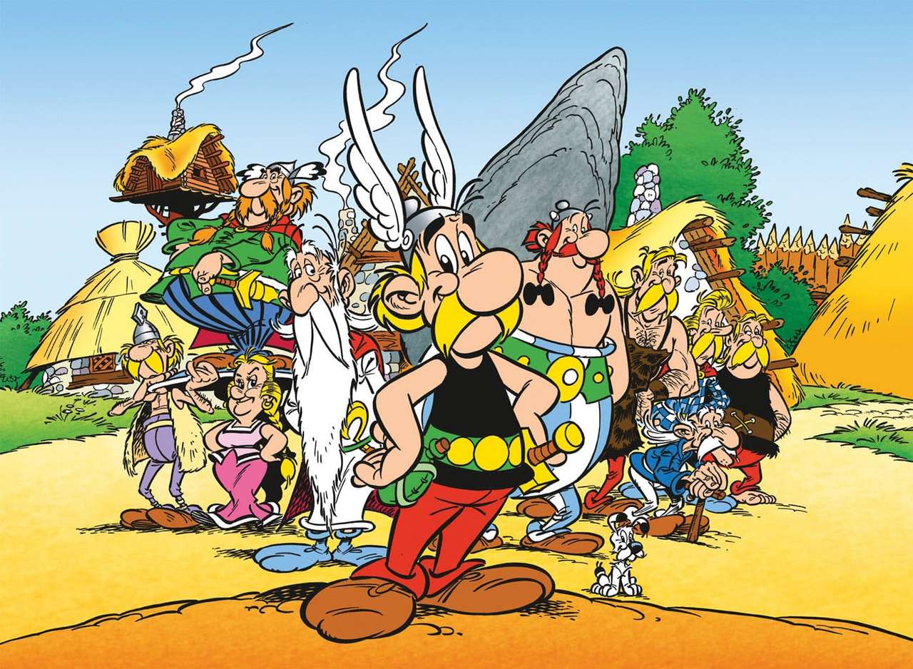 Asterix is ​​conquering America jigsaw puzzle online