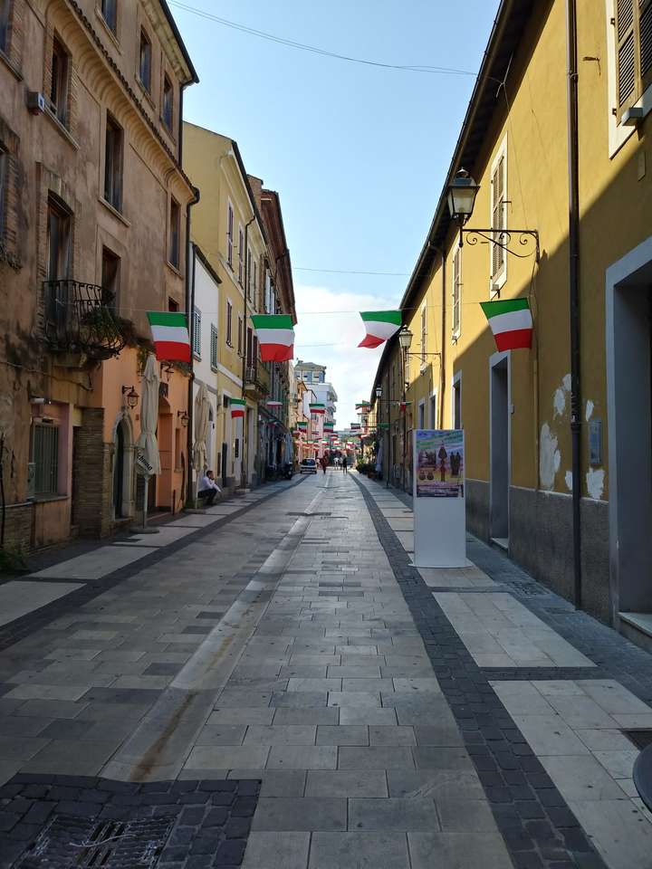 Italská ulice online puzzle