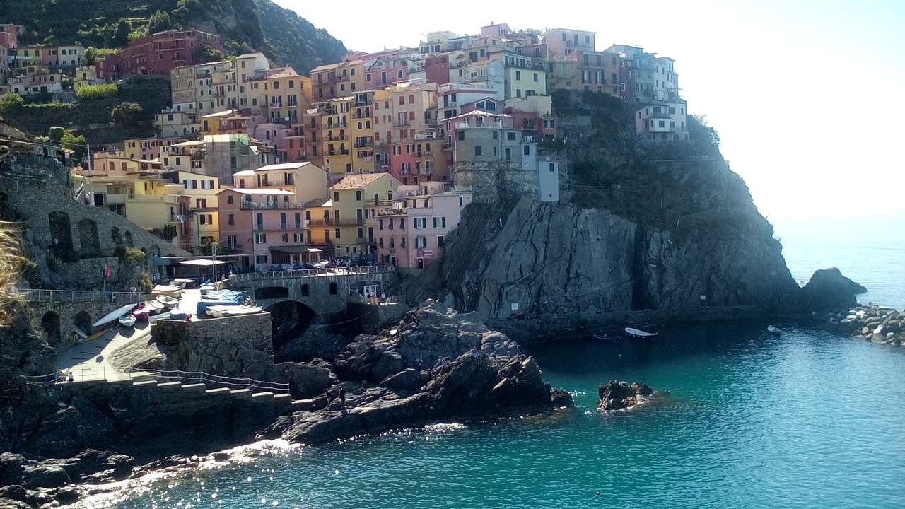 Πανόραμα του Cinque Terre παζλ online