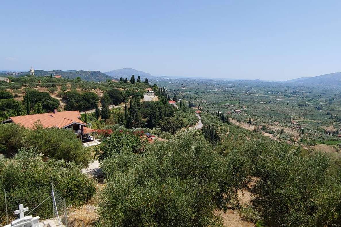 panorama över Zakynthos Pussel online