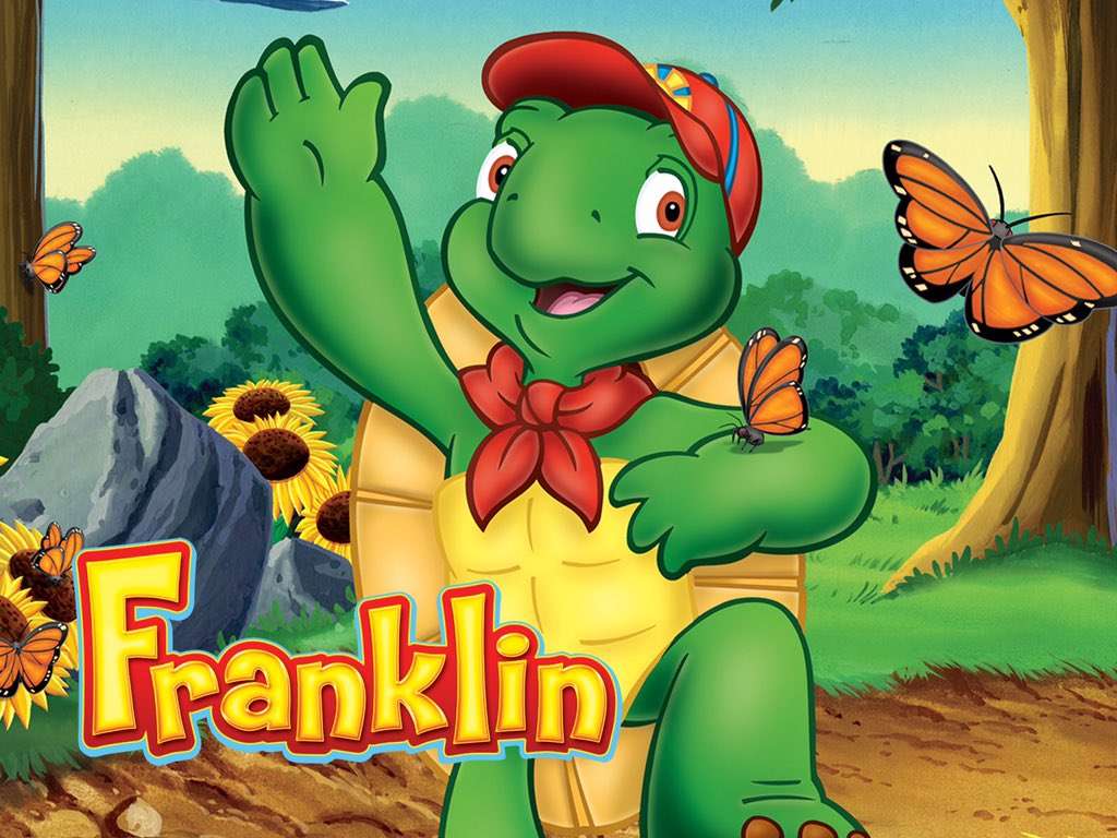 Franklin går i skolan Pussel online