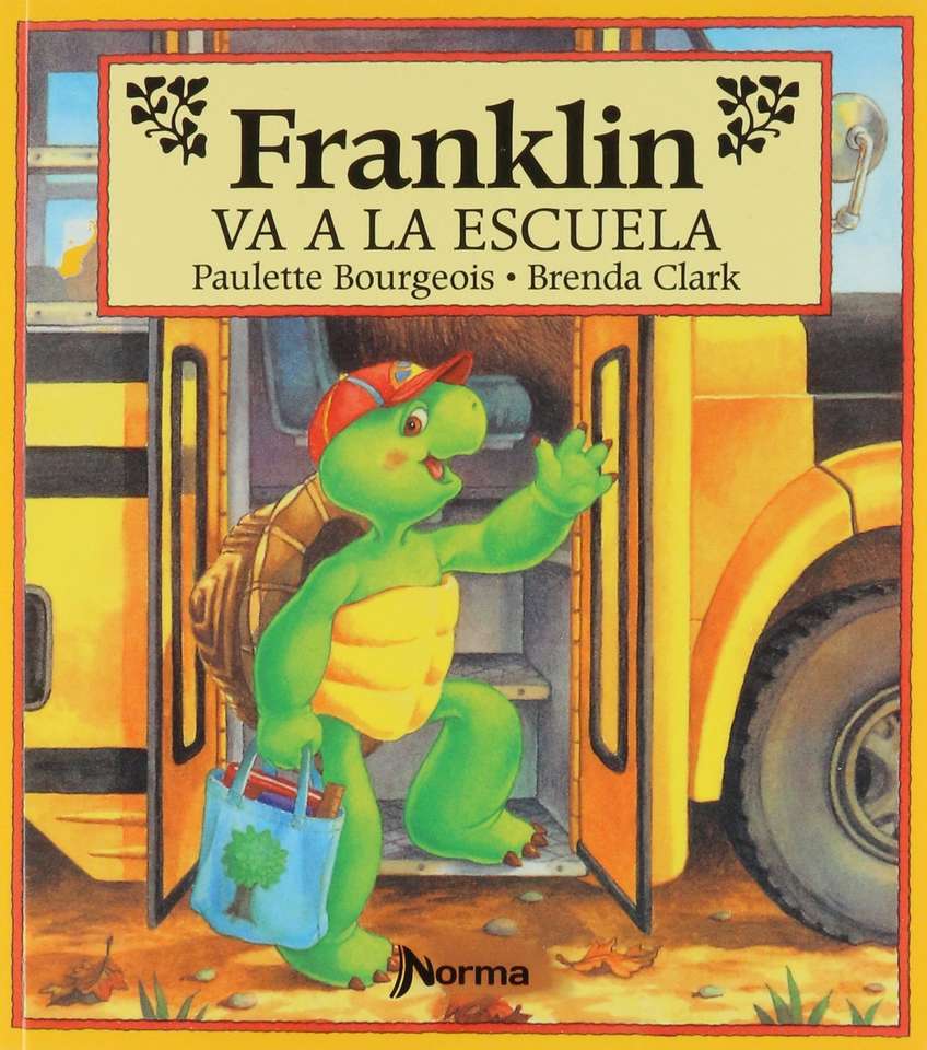 berättelse Franklin går i skolan Pussel online