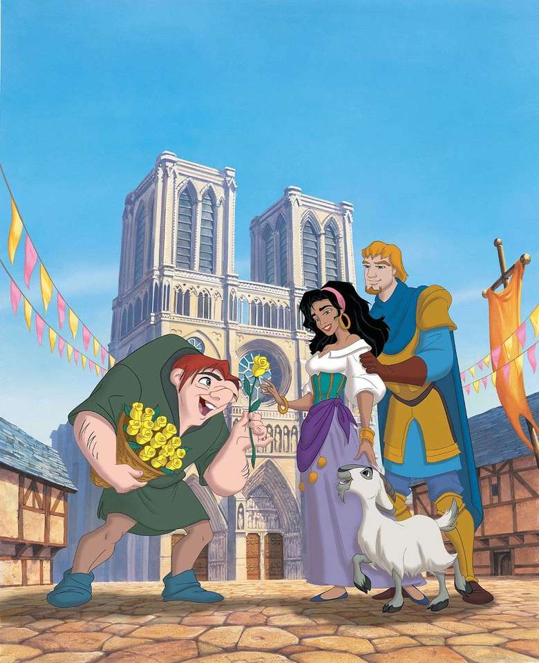 Der Glöckner von Notre Dame II Online-Puzzle